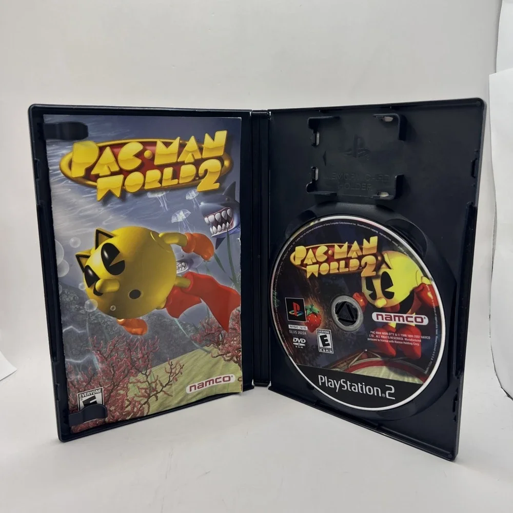 Pac-Man World 2 (Sony PlayStation 2, 2002) PS2 Complete, Tested